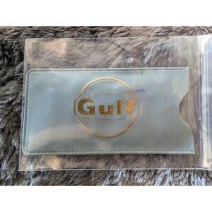 Vintage Small Gulf Sewing Kit & Blue Case Promo Travel Thread Needle Collector